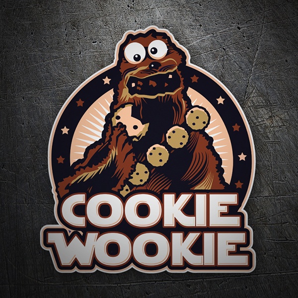 Car & Motorbike Stickers: Cookie Wookie