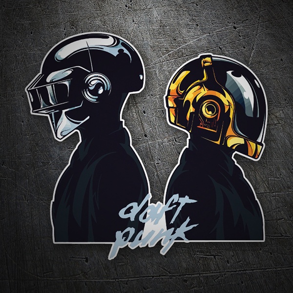 Car & Motorbike Stickers: Daft Punk