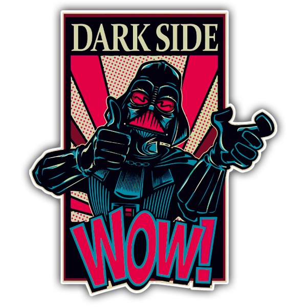Car & Motorbike Stickers: Dark Side