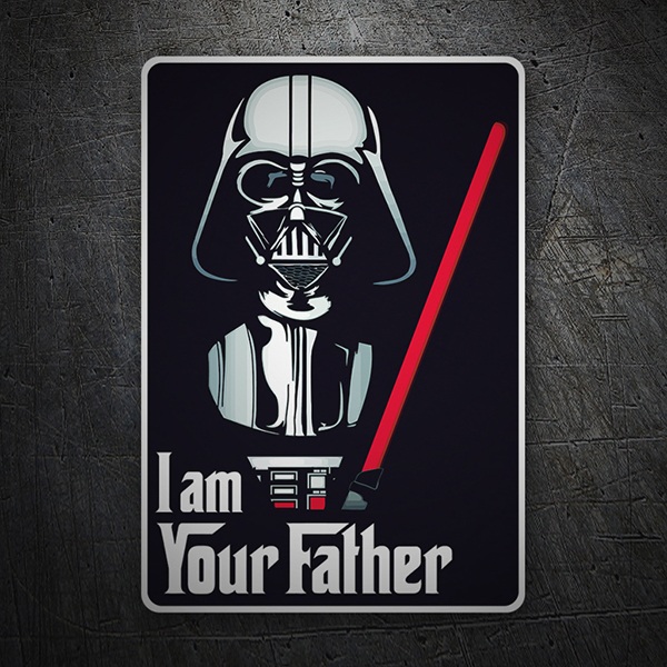 Car & Motorbike Stickers: I am your father 1