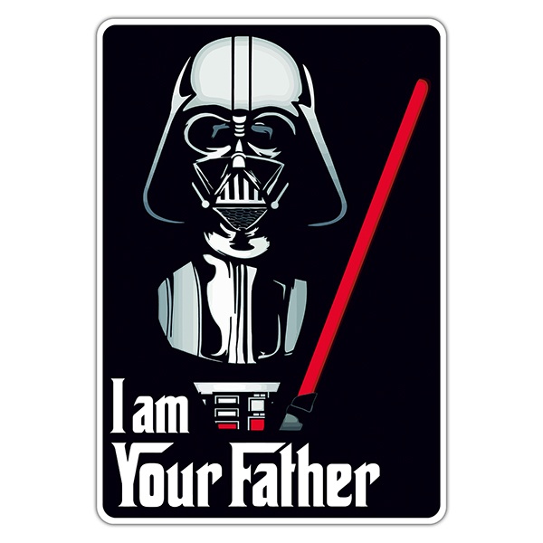 Car & Motorbike Stickers: I am your father