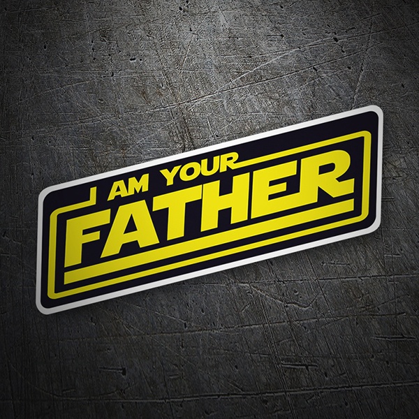 Car & Motorbike Stickers: Paroles I am your father 1