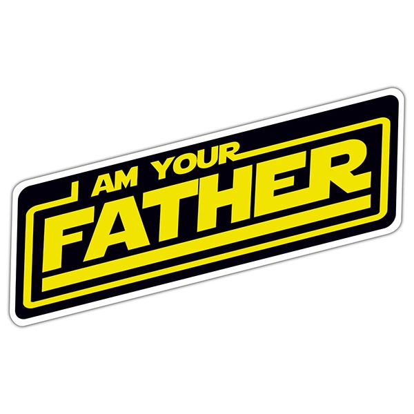 Car & Motorbike Stickers: Paroles I am your father