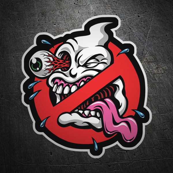 Car & Motorbike Stickers: Ghostbusters Skate