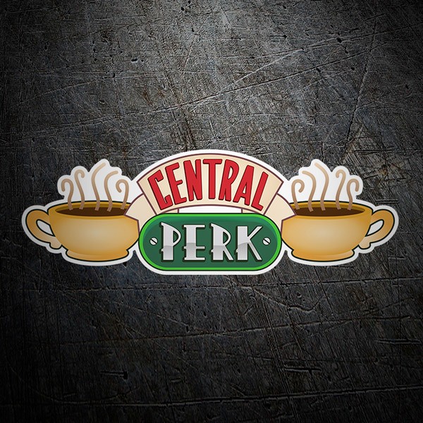 Car & Motorbike Stickers: Central Perk - Friends