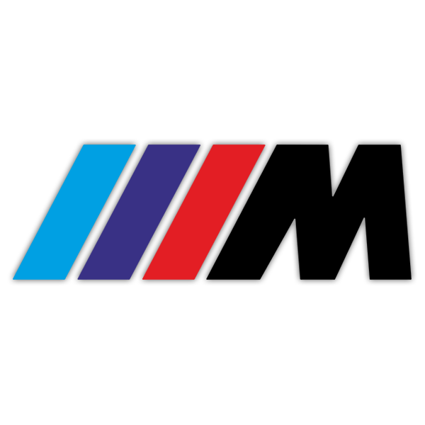 Car & Motorbike Stickers: BMW M-series Black