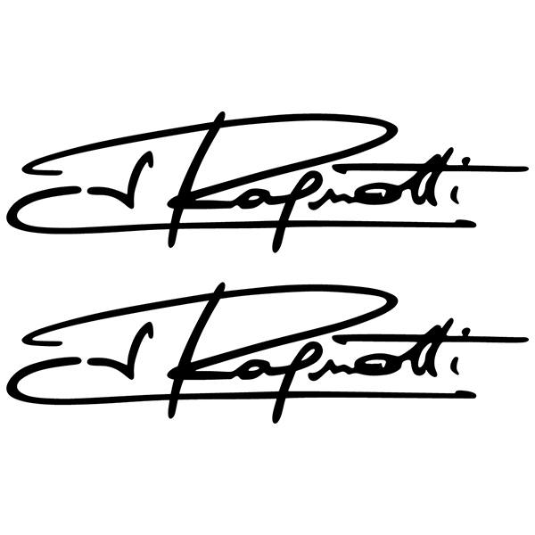 Car & Motorbike Stickers: Kit Jean Ragnotti Signature