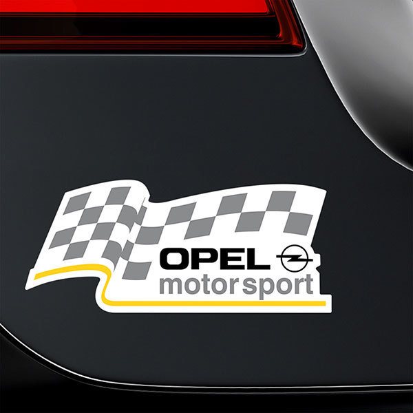 Car & Motorbike Stickers: Opel Motor Sport