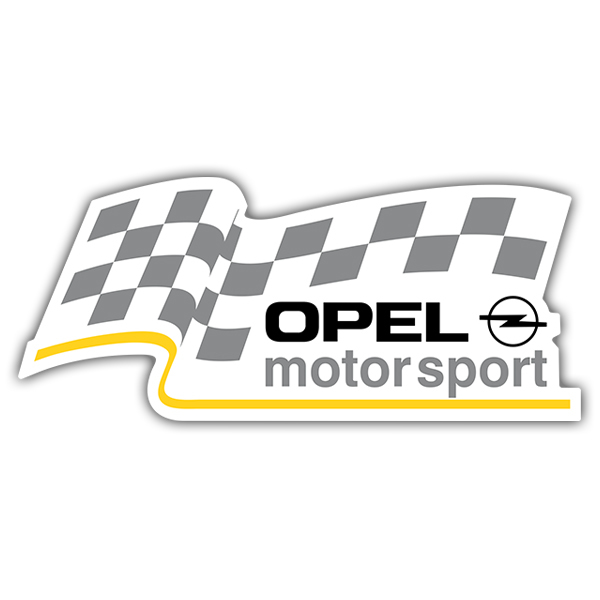 Car & Motorbike Stickers: Opel Motor Sport