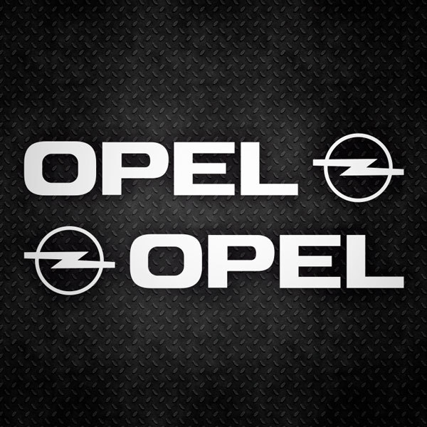 Car & Motorbike Stickers: Opel Logo