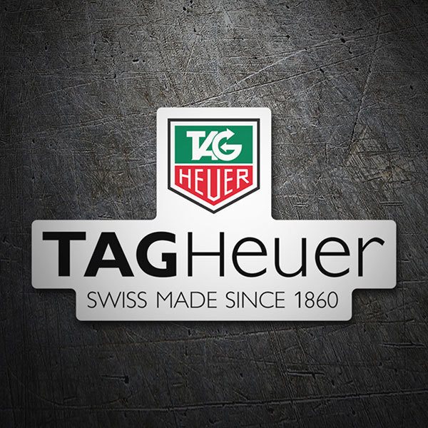 Car & Motorbike Stickers: Tag Heuer 1860