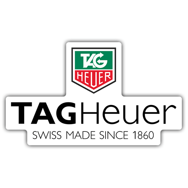 Car & Motorbike Stickers: Tag Heuer 1860