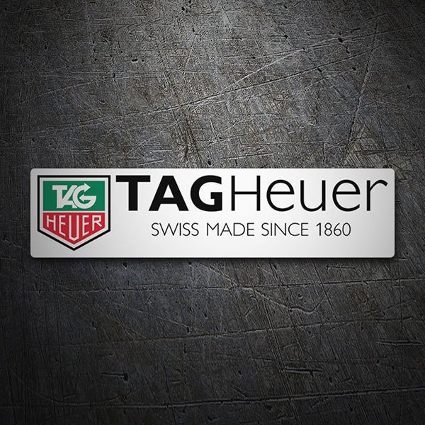 Car & Motorbike Stickers: Tag Heuer Horizontal