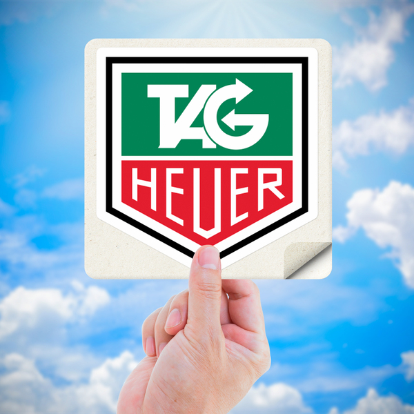 Car & Motorbike Stickers: Tag Heuer logo