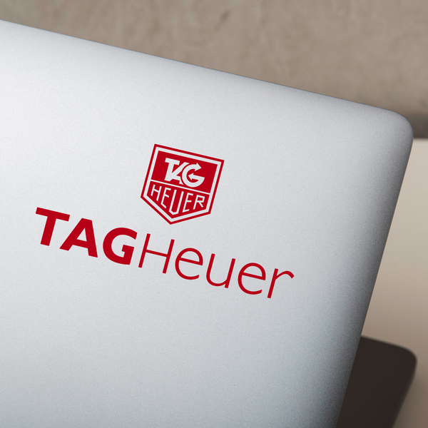 Car & Motorbike Stickers: Tag Heuer Since 1860