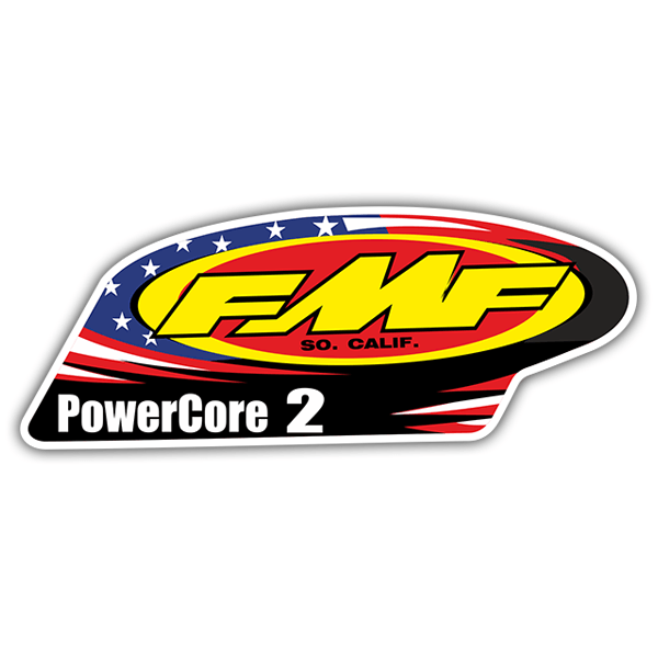 Car & Motorbike Stickers: FMF PowerCore2