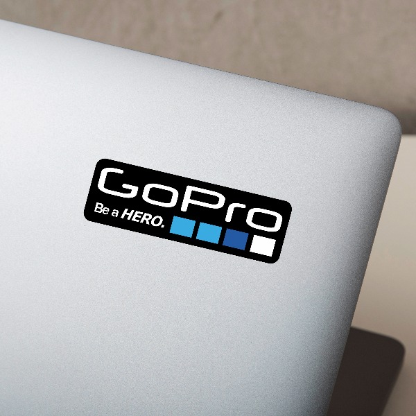 Car & Motorbike Stickers: GoPro black