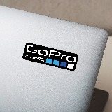 Car & Motorbike Stickers: GoPro black 4