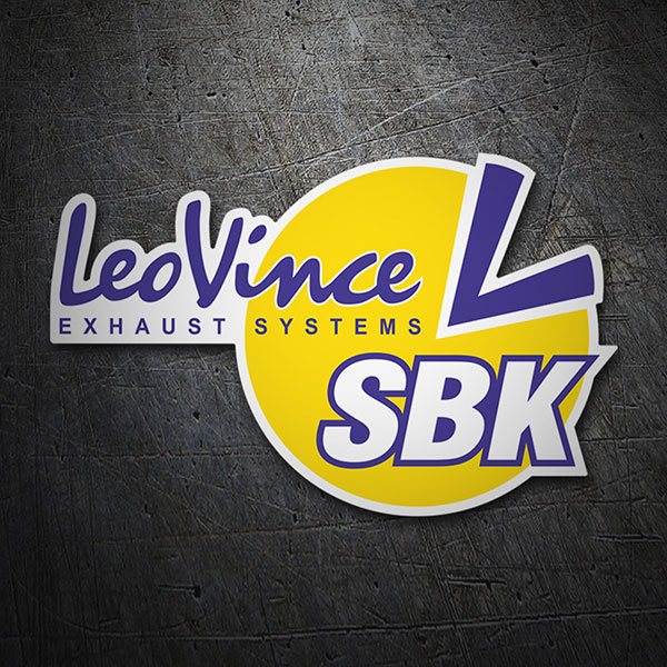Car & Motorbike Stickers: LeoVince Exhaust Systems SBK