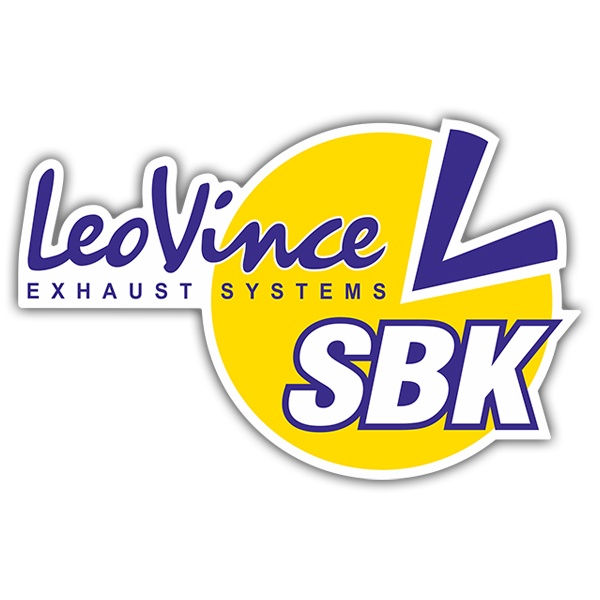 Car & Motorbike Stickers: LeoVince Exhaust Systems SBK