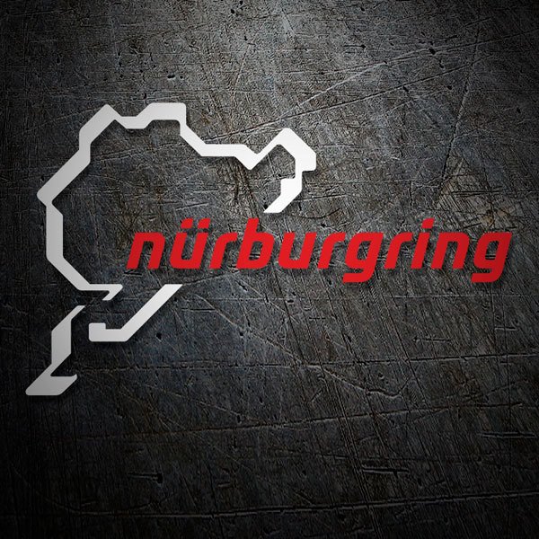 Car & Motorbike Stickers: Nürburgring