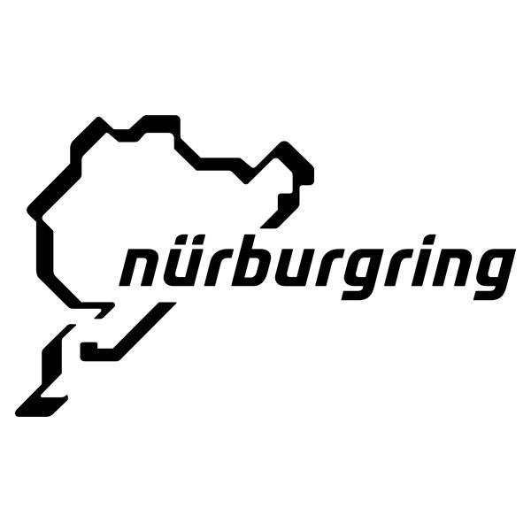 Car & Motorbike Stickers: Nürburgring