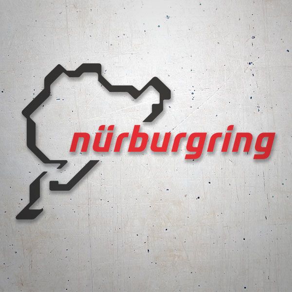 Car & Motorbike Stickers: Nürburgring