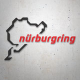 Car & Motorbike Stickers: Nürburgring 2