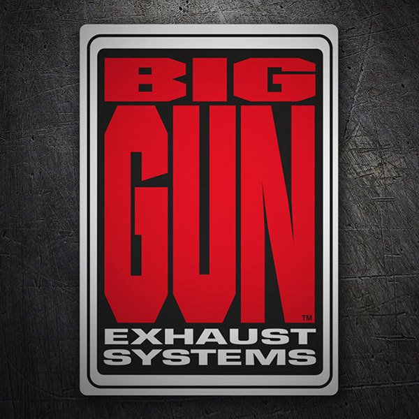 Car & Motorbike Stickers: Big Gun Exhaust Systems