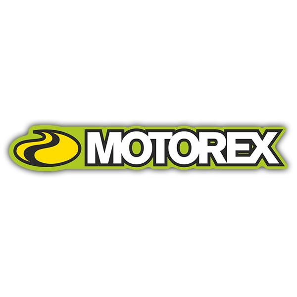 Car & Motorbike Stickers: Motorex Logo