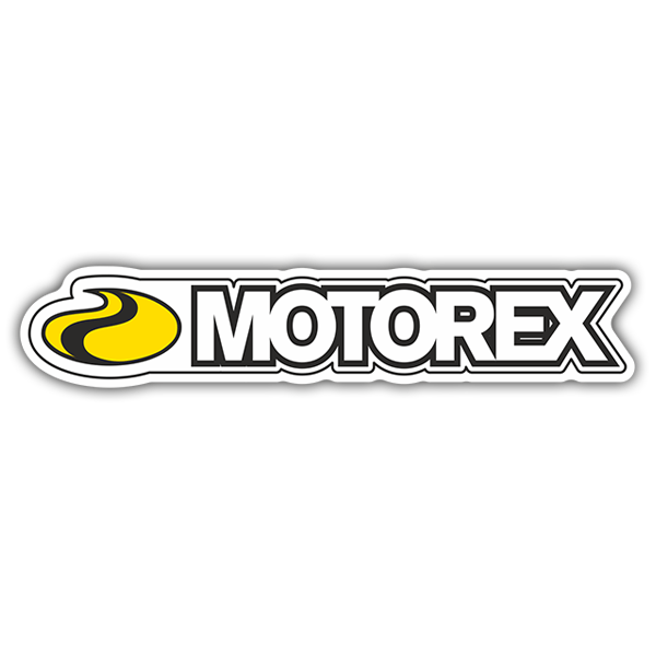 Car & Motorbike Stickers: Motorex Logo