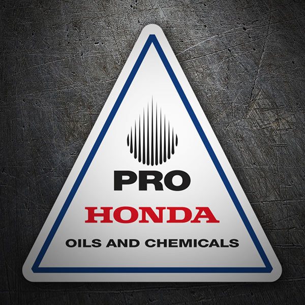 Sticker Pro Honda Oils and Chemicals