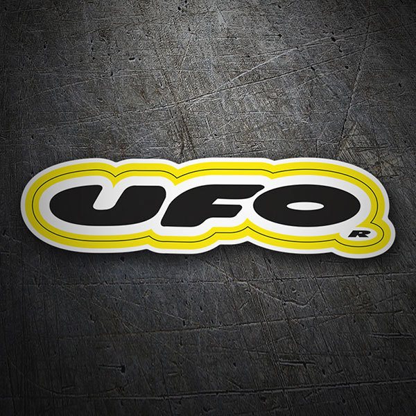 Car & Motorbike Stickers: UFO Logo