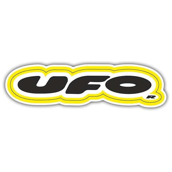 Car & Motorbike Stickers: UFO Logo