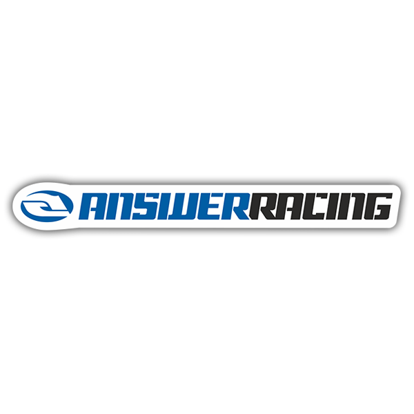 Car & Motorbike Stickers: Answer Racing