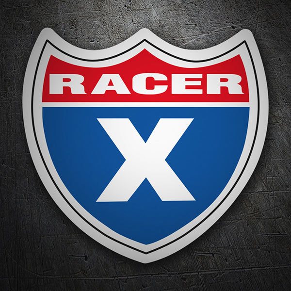 Car & Motorbike Stickers: Racer X