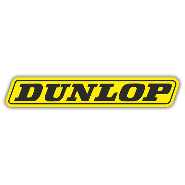 Car & Motorbike Stickers: Dunlop Tyres