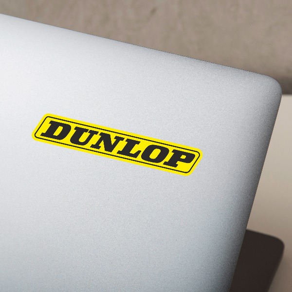 Car & Motorbike Stickers: Dunlop Tyres