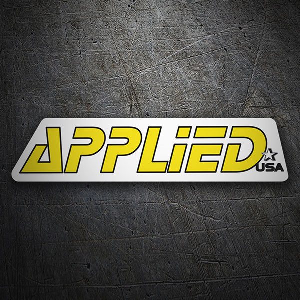 Car & Motorbike Stickers: Applied USA