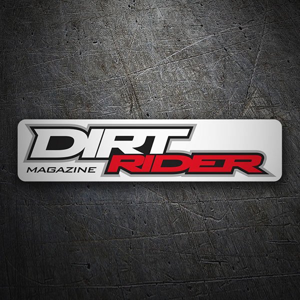 Car & Motorbike Stickers: Dirt Rider 1