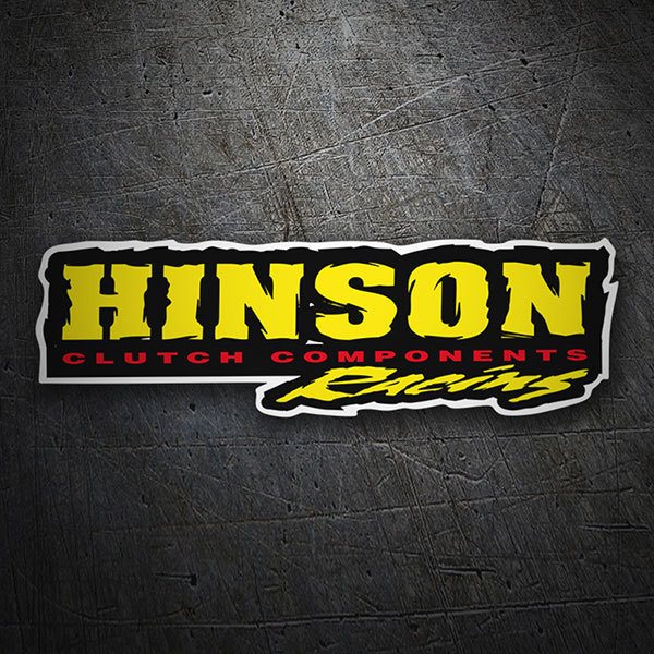 Aufkleber Decal Sticker Autocollant Adesivi Aufkleber Hinson Clutch Racing