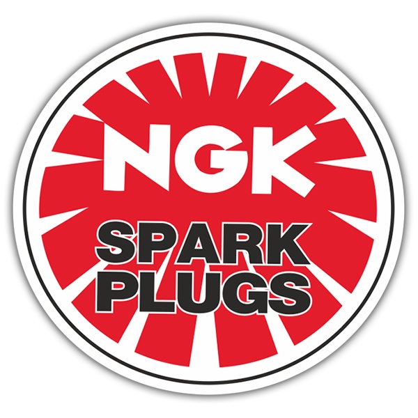 Car & Motorbike Stickers: NGK Patch