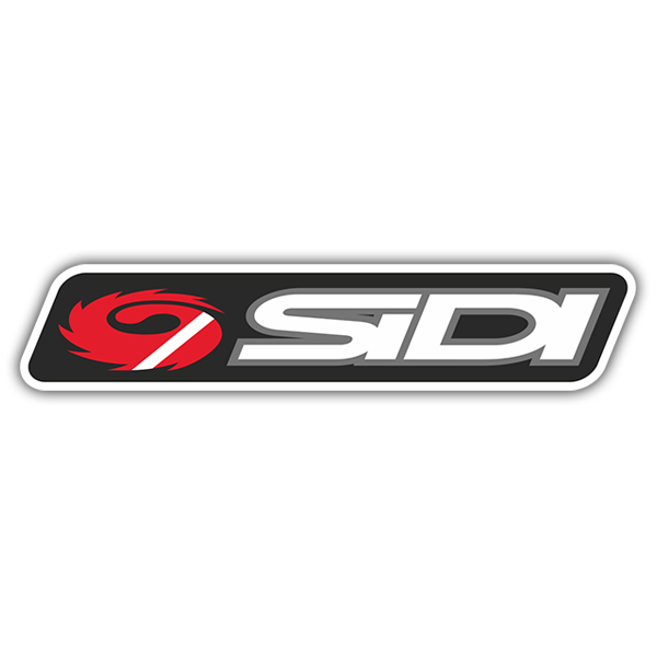 Car & Motorbike Stickers: Number 9 with Sidi Logo