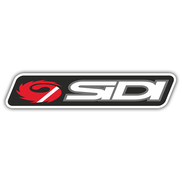 Car & Motorbike Stickers: Number 9 with Sidi Logo