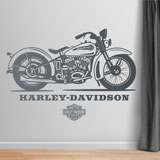 Wall Stickers: Harley Davidson DAH Hillclimbe 2