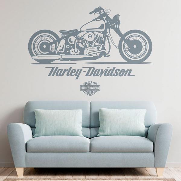 Wall Stickers: Harley Davidson Softail Rocker