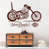 Wall Stickers: Harley Davidson Chopper 2