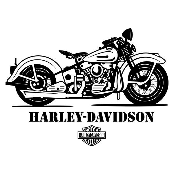 Wall Stickers: Harley Davidson Big Twins