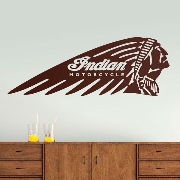 Wall Stickers: Indian Motorcycle