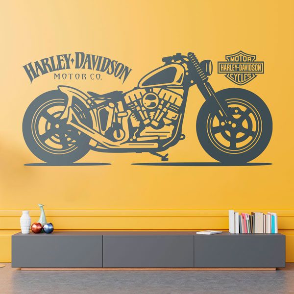 Wall Stickers: Harley Davidson Motor CO